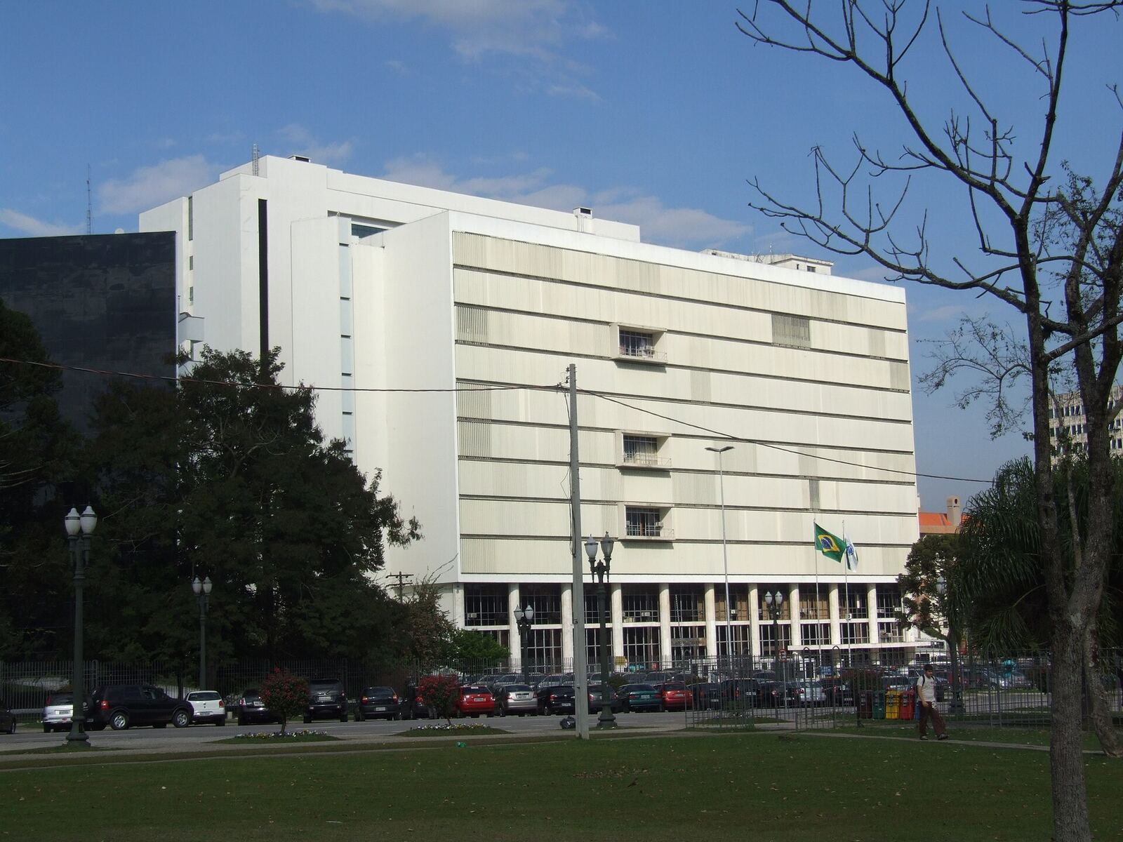 Prédio do Tribunal de Justiça do Paraná, em Curitiba